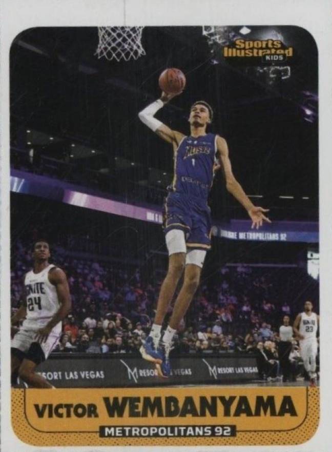 2023 Sports Illustrated for Kids Victor Wembanyama #1053 Basketball Card