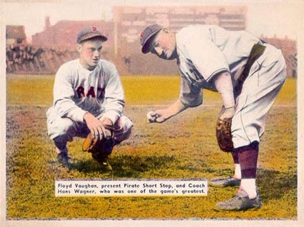 1936 R312 Vaughan/Wagner # Baseball Card