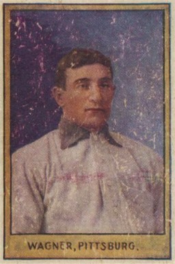 1910 Strip Card Honus Wagner # Baseball Card