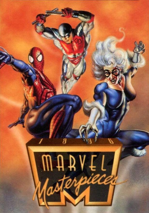 1996 Marvel Masterpieces Checklist #100 Non-Sports Card