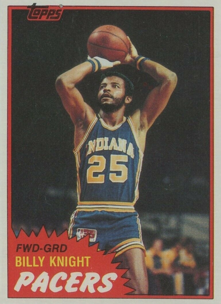 1981 Topps Billy Knight #91 Basketball Card