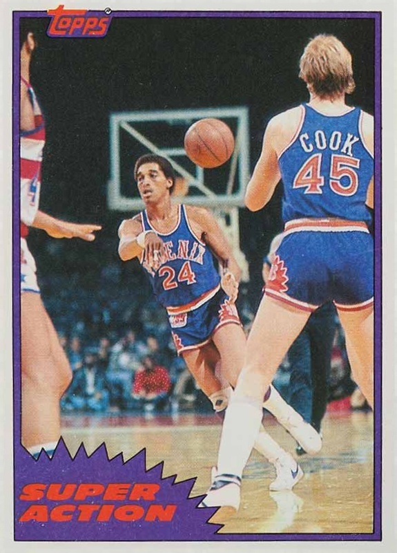 1981 Topps Dennis Johnson #108 Basketball Card