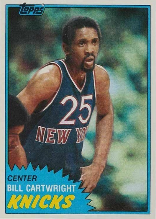 1981 Topps Bill Cartwright #26 Basketball Card