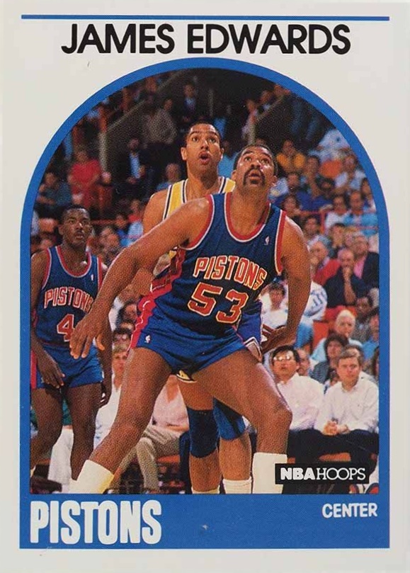 1989 Hoops James Edwards #284 Basketball Card
