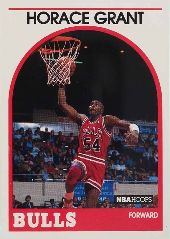 1989 Hoops Horace Grant #242 Basketball Card
