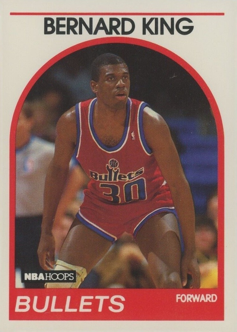 1989 Hoops Bernard King #240 Basketball Card