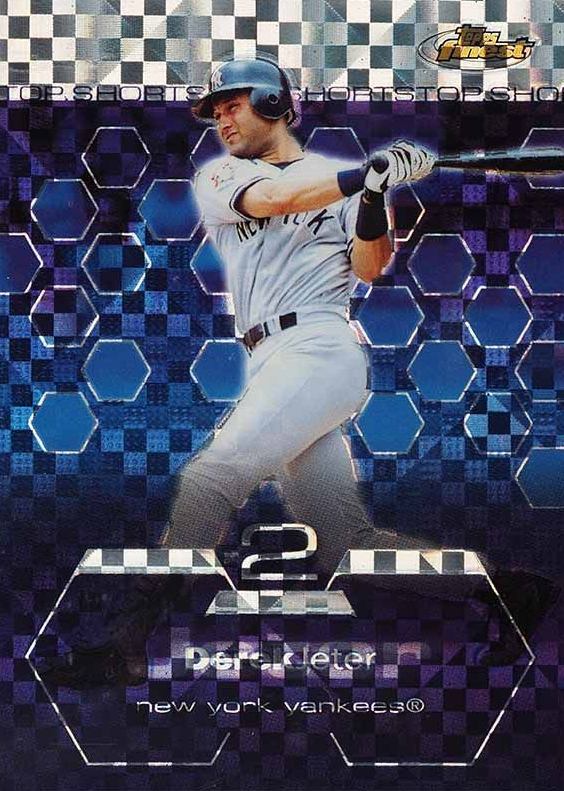 2003 Finest  Derek Jeter #10 Baseball Card