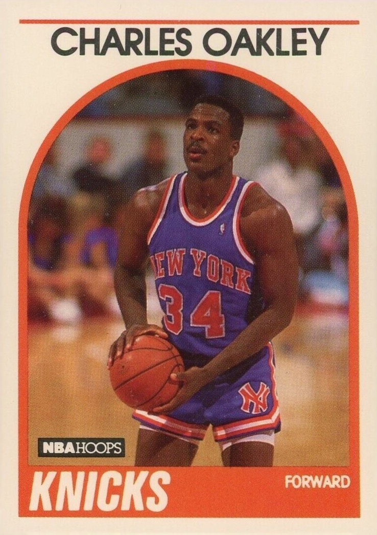 1989 Hoops Charles Oakley #213 Basketball Card
