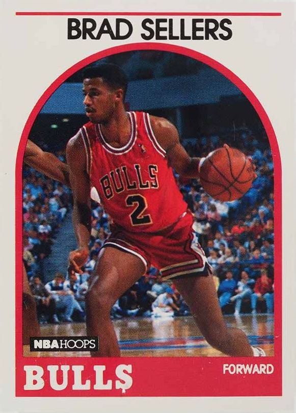 1989 Hoops Brad Sellers #139 Basketball Card