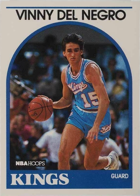 1989 Hoops Vinny Del Negro #6 Basketball Card