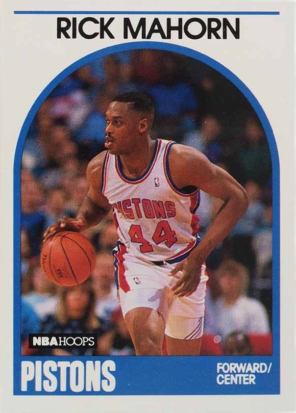 1989 Hoops Rick Mahorn #46 Basketball Card