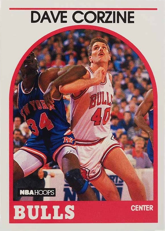 1989 Hoops Dave Corzine #93 Basketball Card