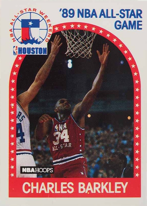 1989 Hoops Charles Barkley #96 Basketball Card