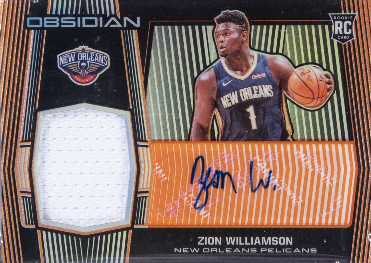 2019 Panini Obsidian Zion Williamson #232 Basketball Card