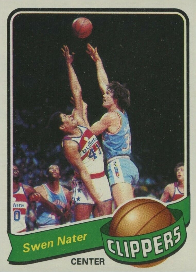 1979 Topps Swen Nates #109 Basketball Card