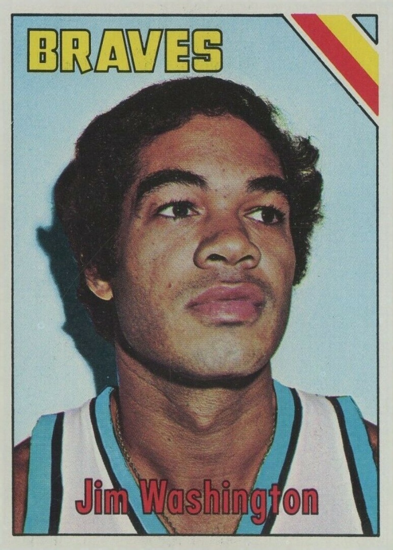 1975 Topps Jim Washington #172 Basketball Card