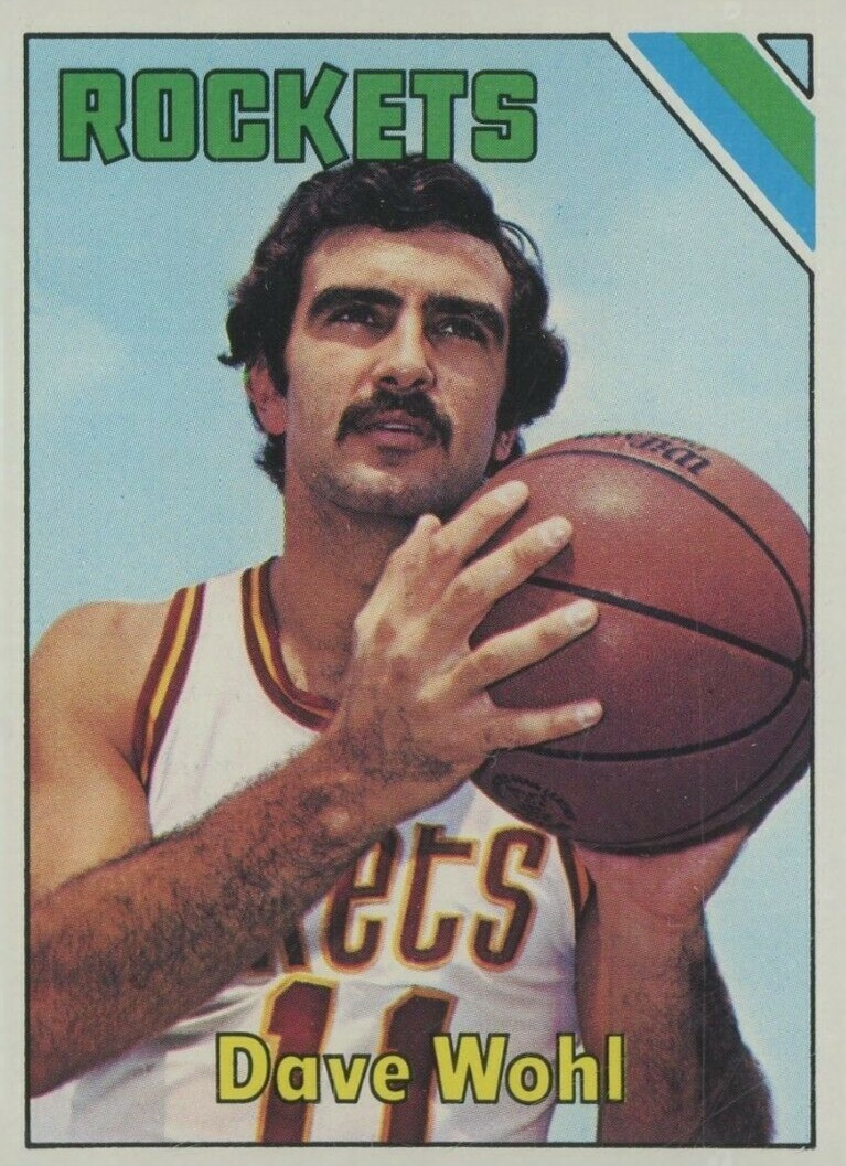 1975 Topps Dave Wohl #162 Basketball Card