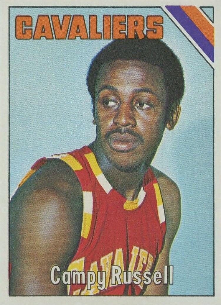 1975 Topps Campy Russell #156 Basketball Card