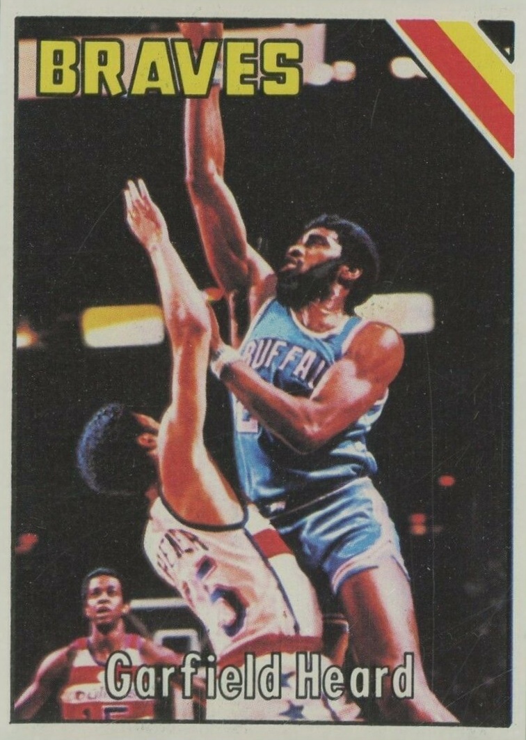 1975 Topps Garfield Heard #136 Basketball Card