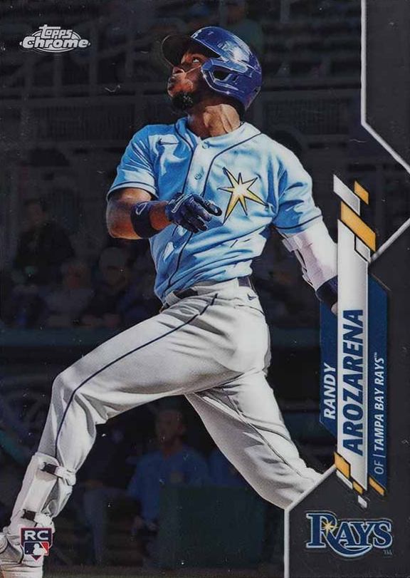 2020 Topps Chrome Update Randy Arozarena #U35 Baseball Card