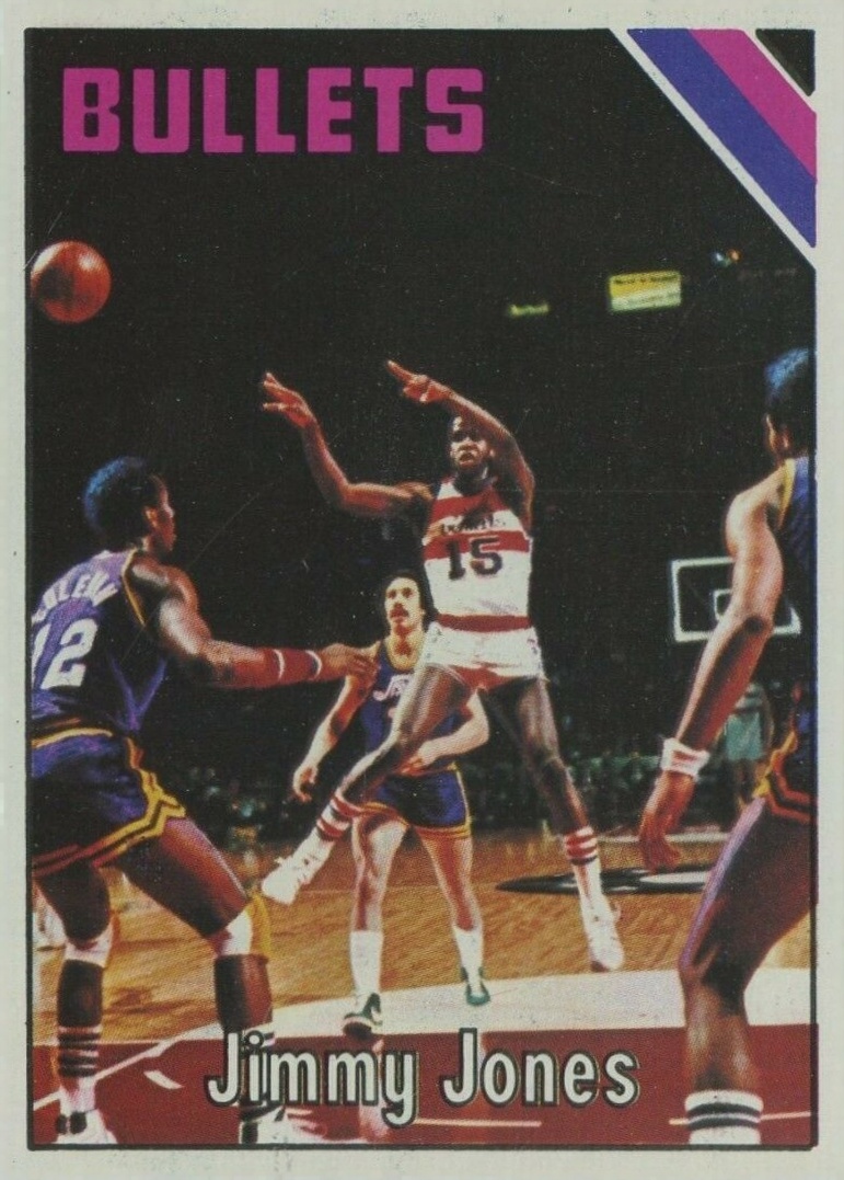 1975 Topps Jimmy Jones #23 Basketball Card