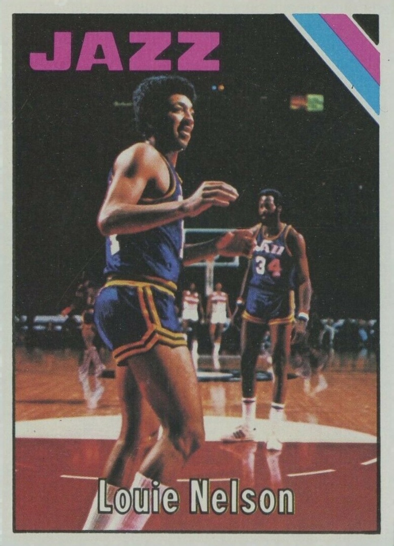 1975 Topps Louie Nelson #18 Basketball Card