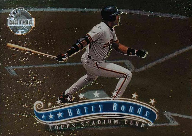 1997 Stadium Club Barry Bonds #15 Baseball Card