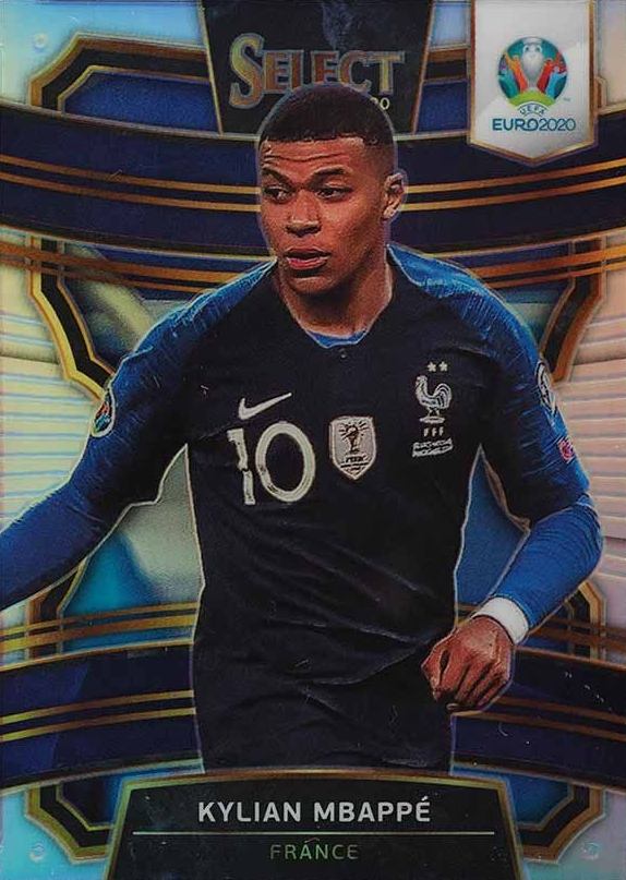 2020 Panini Select UEFA Euro Kylian Mbappe #51 Soccer Card
