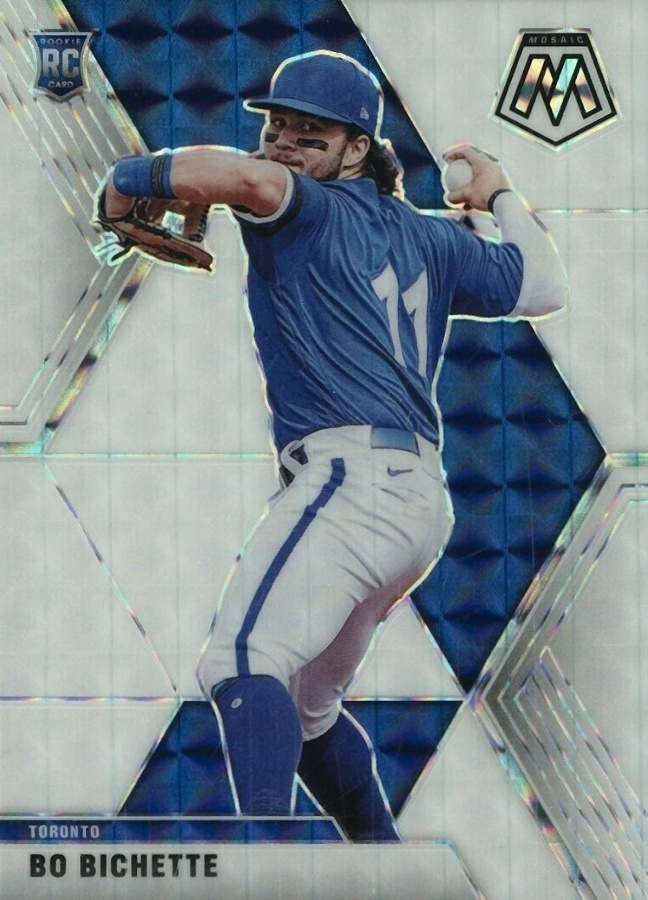 2020 Panini Chronicles Mosaic Bo Bichette #14 Baseball Card