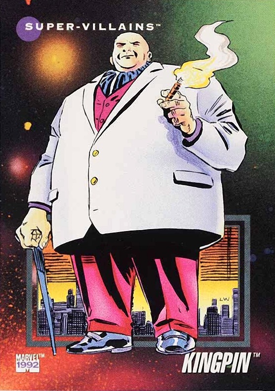 1992 Marvel Universe Kingpin #130 Non-Sports Card