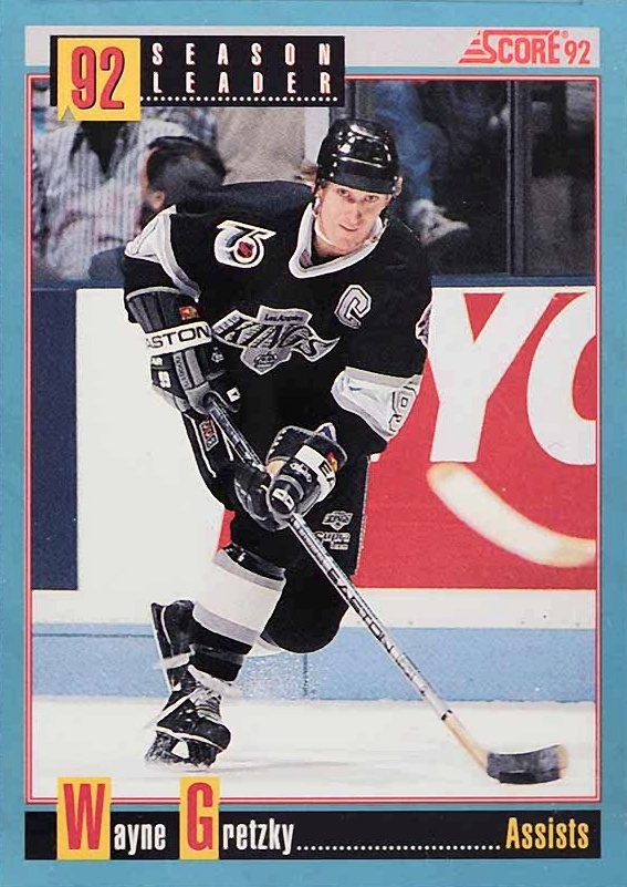 1992 Score Canadian Wayne Gretzky #412 Hockey Card