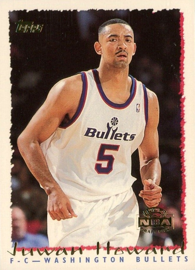 1994 Topps  Juwan Howard #393 Basketball Card