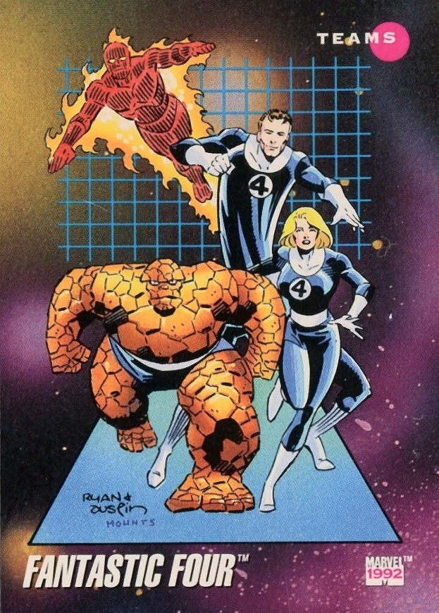 1992 Marvel Universe Fantastic Four #181 Non-Sports Card