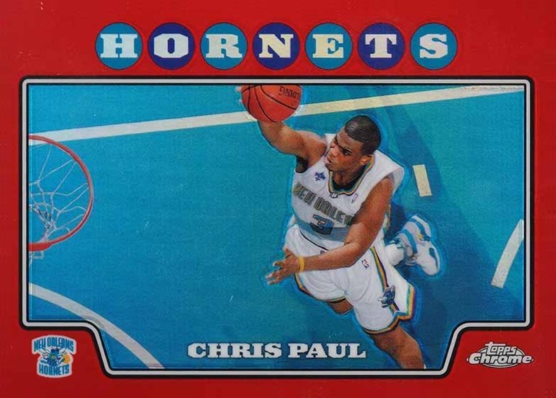 2008 Topps Chrome Chris Paul #1 Basketball Card