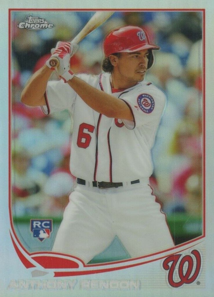 2013 Topps Chrome Anthony Rendon #128 Baseball Card