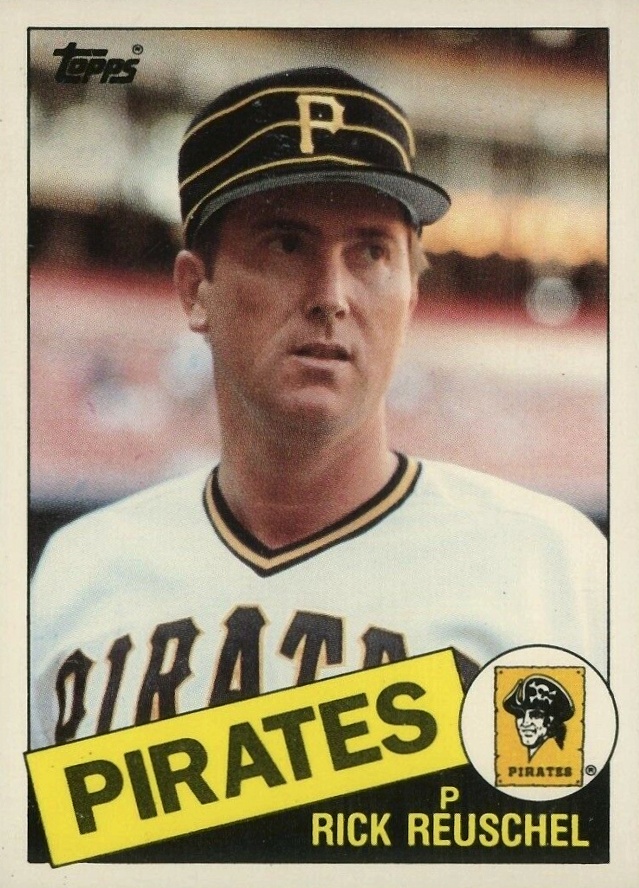 1985 Topps Traded Rick Reuschel #93T Baseball Card