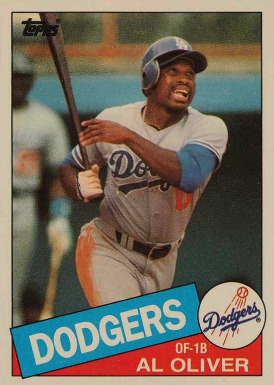 1985 Topps Traded Al Oliver #88T Baseball Card