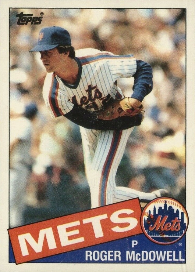 1985 Topps Traded Roger McDowell #83T Baseball Card