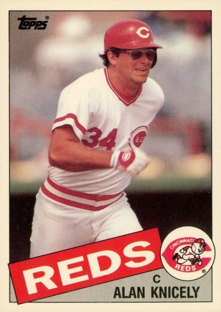 1985 Topps Traded Alan Knicely #68T Baseball Card
