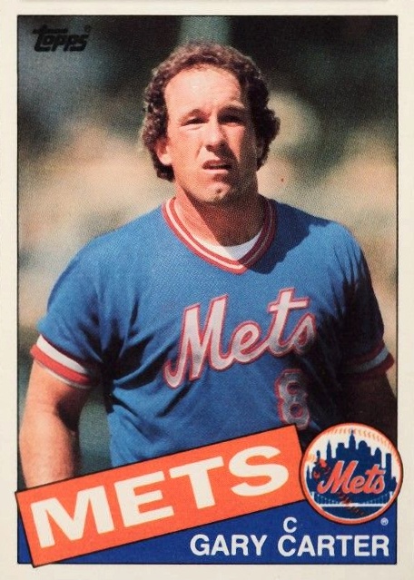 1985 Topps Traded Gary Carter #17T Baseball Card