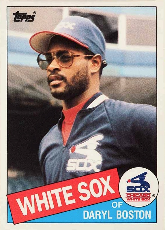 1985 Topps Traded Daryl Boston #8T Baseball Card