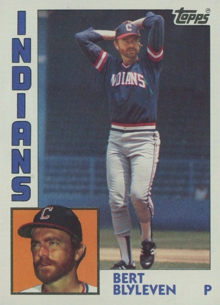1984 Topps Bert Blyleven #789 Baseball Card