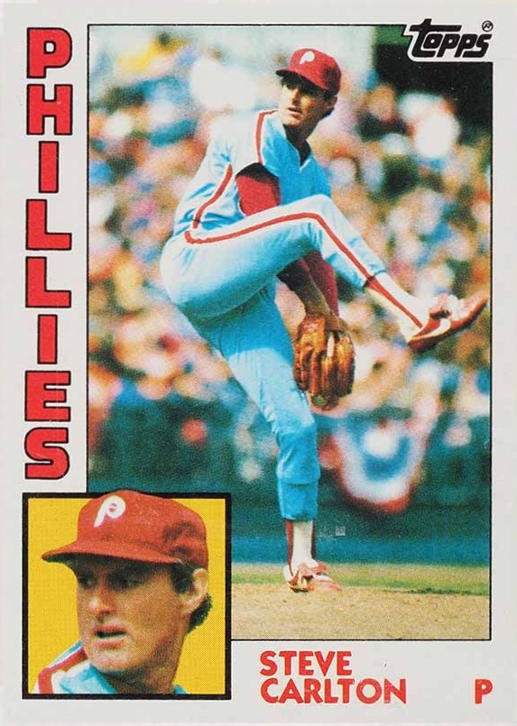 1984 Topps Steve Carlton #780 Baseball Card