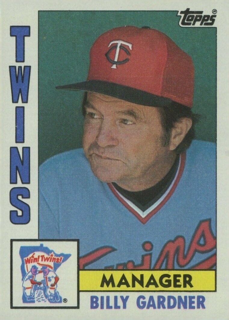 1984 Topps Billy Gardner #771 Baseball Card