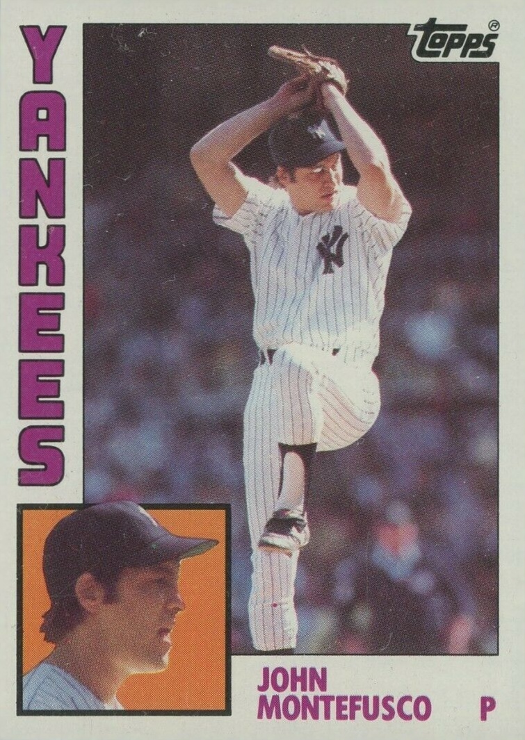 1984 Topps John Montefusco #761 Baseball Card