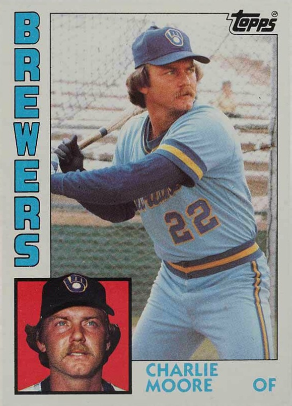 1984 Topps Charlie Moore #751 Baseball Card