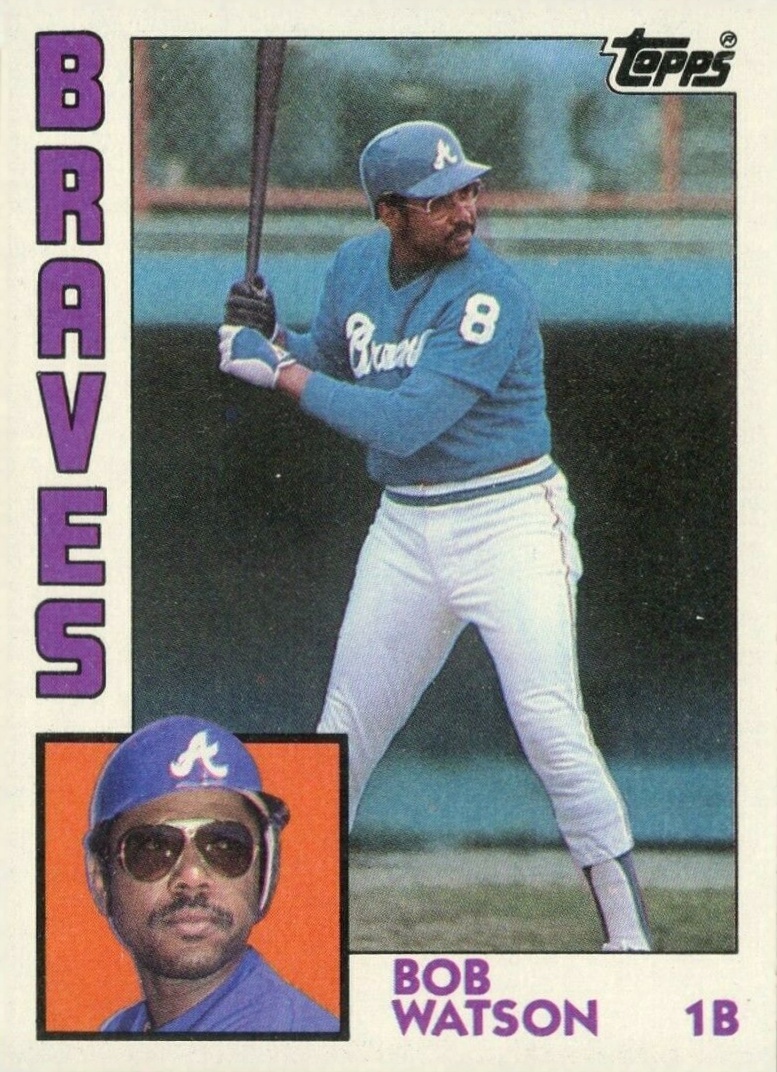 1984 Topps Bob Watson #739 Baseball Card