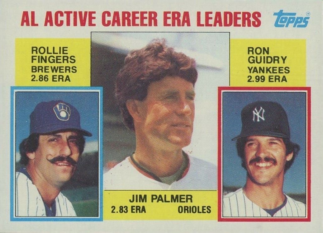 1984 Topps A.L. Active Career E.R.A. Leaders #717 Baseball Card