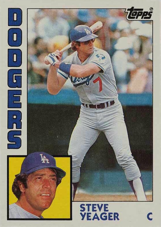 1984 Topps Steve Yeager #661 Baseball Card
