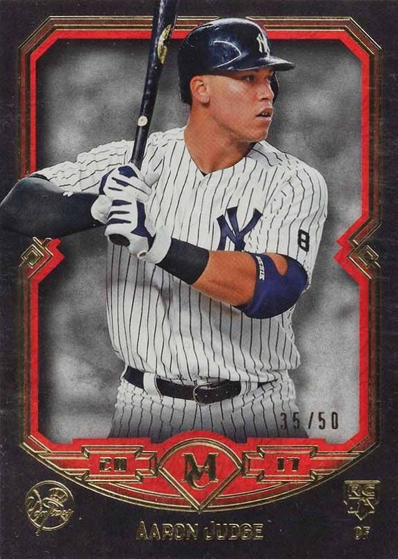 2017 Topps Museum Collection Aaron Judge #95 Baseball Card